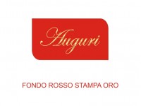 Etichette adesive auguri (mm 37x20) (cod. 3O)